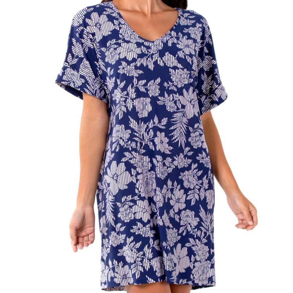 Tori Richard Coastline Donia Dress NWT L